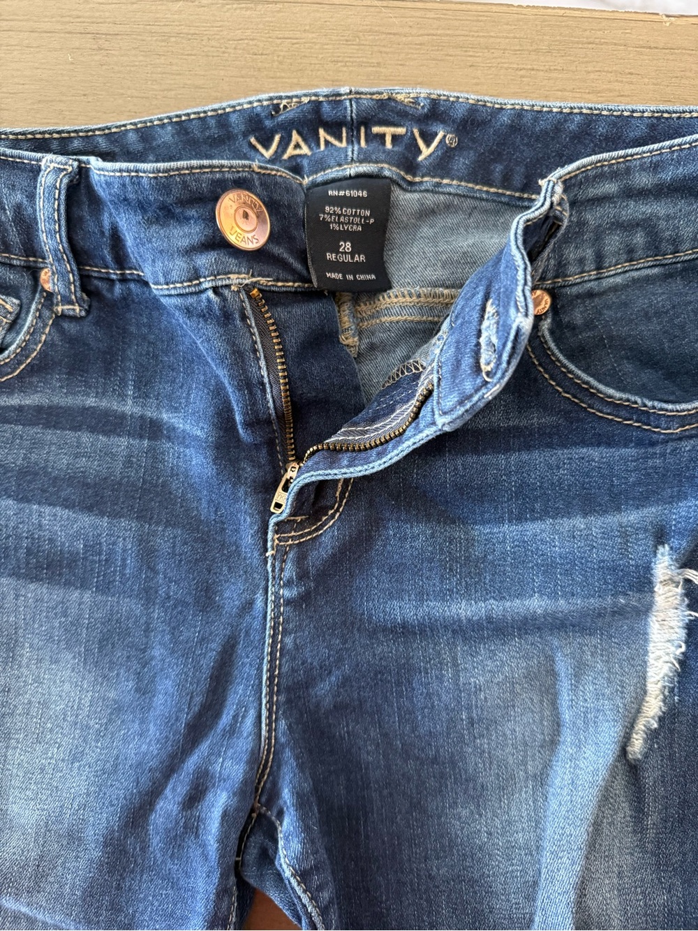 Vanity Women's Medium Blue Skinny Jeans